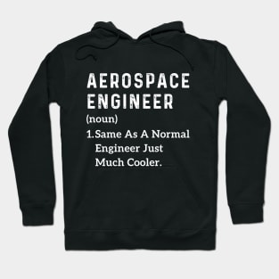 Funny aerospace engineer graduation Men Aerospace Engineer Hoodie